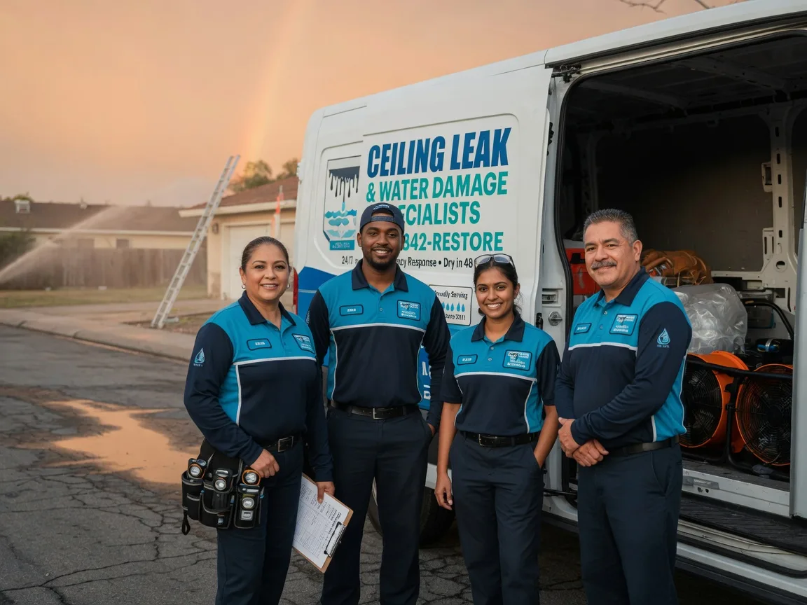 Ceiling Leak Cleanup company in Crawford, TX